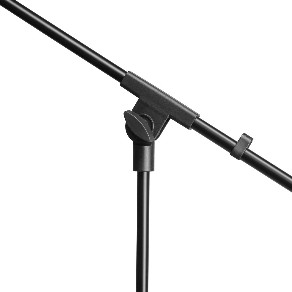 ADAM HALL S5BE MICROPHONE STAND BLACK WITH BOOM ARM